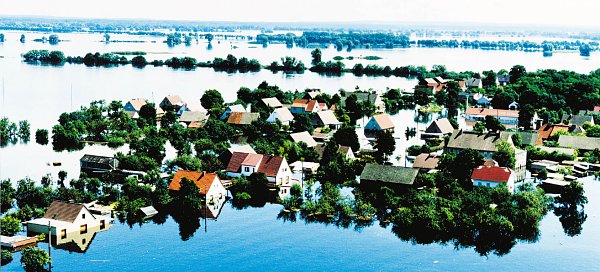 Land unter an der Oder